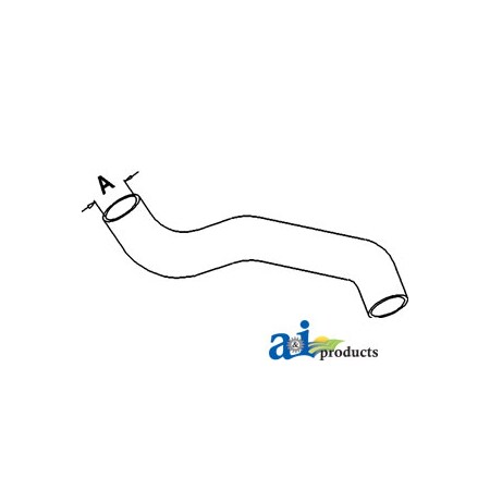 A & I Products Radiator Hose, Lower 19" x6" x2" A-L111275